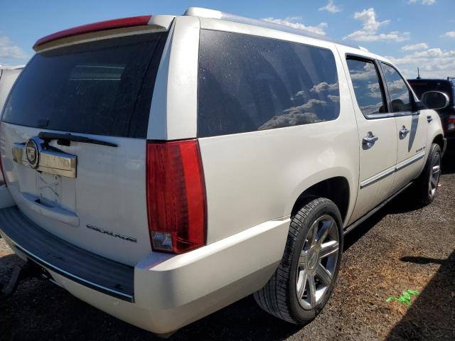 1GYS4JEF3BR347637 - 2011 CADILLAC ESCALADE E WHITE photo 4