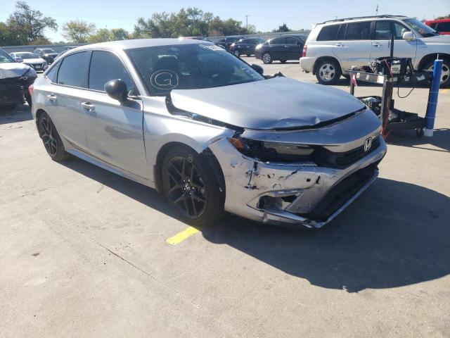 2HGFE2F52NH537631 - 2022 HONDA CIVIC SPOR 银色 照片 1