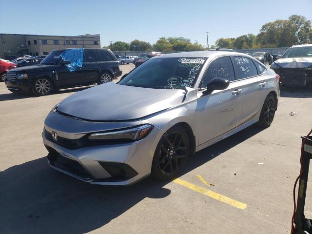 2HGFE2F52NH537631 - 2022 HONDA CIVIC SPOR 银色 照片 2