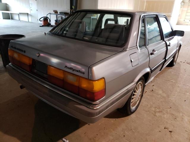 WAUFB0811FA165329 - 1985 AUDI 4000 S CUS BLUE photo 4