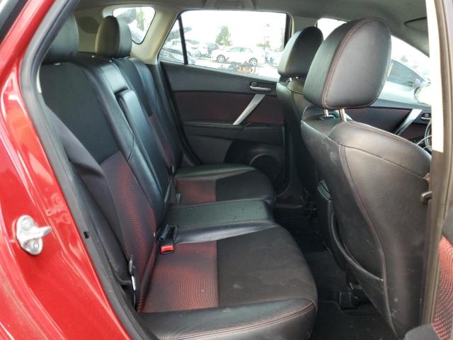 JM1BL1L36D1745251 - 2013 MAZDA SPEED 3 RED photo 6