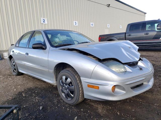 1G2JB524927475995 - 2002 PONTIAC SUNFIRE SE SILVER photo 1