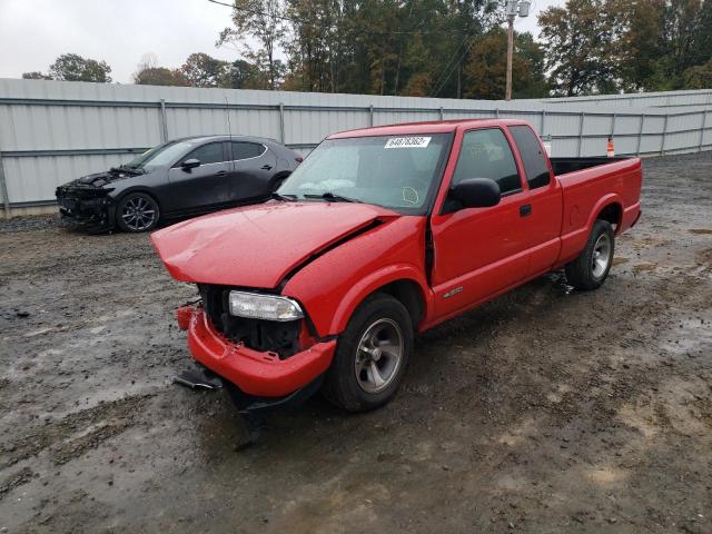 1GCCS19W128131009 - 2002 CHEVROLET S TRUCK S1 RED photo 2