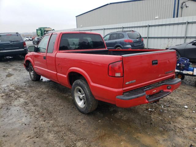 1GCCS19W128131009 - 2002 CHEVROLET S TRUCK S1 RED photo 3