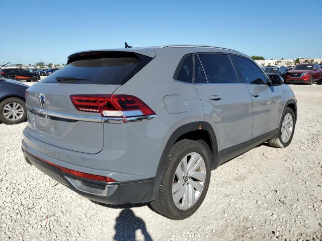 1V2WC2CA6MC211904 - 2021 VOLKSWAGEN ATLAS CROS GRAY photo 4