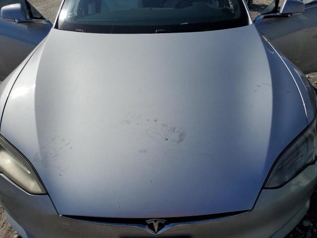 5YJSA1E27HF194609 - 2017 TESLA MODEL S SILVER photo 7
