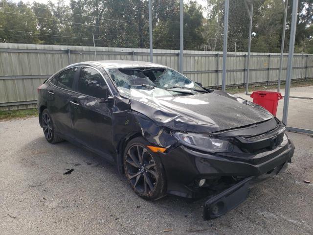 2HGFC2F83MH556056 - 2021 HONDA CIVIC SPOR BLACK photo 1