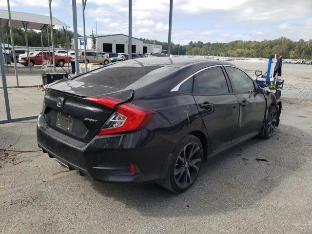2HGFC2F83MH556056 - 2021 HONDA CIVIC SPOR BLACK photo 4