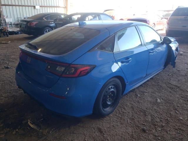 19XFL2H86NE004138 - 2022 HONDA CIVIC SPOR BLUE photo 4
