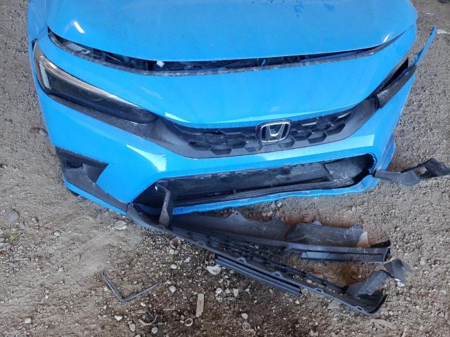 19XFL2H86NE004138 - 2022 HONDA CIVIC SPOR BLUE photo 9