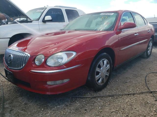 2G4WC582181136864 - 2008 BUICK LACROSSE C RED photo 2