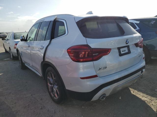 5UXTY3C01M9H22714 - 2021 BMW X3 SDRIVE3 WHITE photo 3