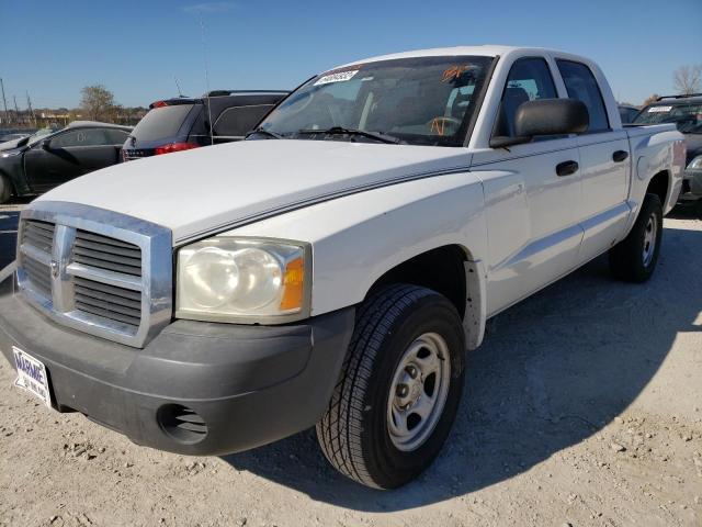 1D7HE28K36S533453 - 2006 DODGE DAKOTA QUA WHITE photo 2