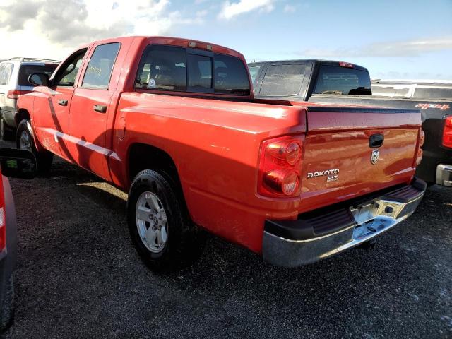 1D7HE48K36S517779 - 2006 DODGE DAKOTA QUA RED photo 3