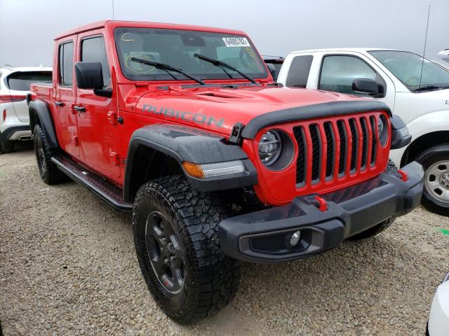 1C6JJTBG6ML588298 - 2021 JEEP GLADIATOR RED photo 1