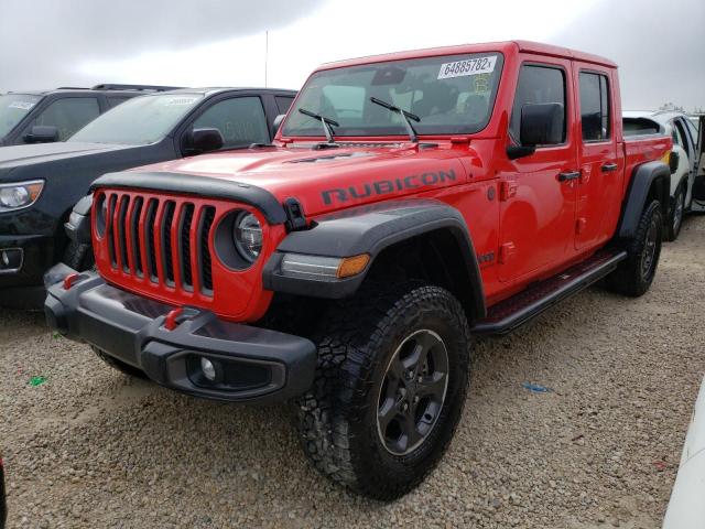 1C6JJTBG6ML588298 - 2021 JEEP GLADIATOR RED photo 2