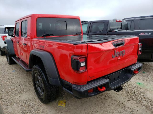 1C6JJTBG6ML588298 - 2021 JEEP GLADIATOR RED photo 3