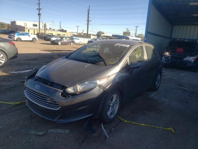 3FADP4EJ0KM112230 - 2019 FORD FIESTA SE GRAY photo 2