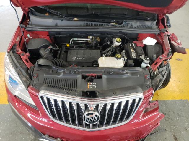 KL4CJCSBXEB784607 - 2014 BUICK ENCORE BURGUNDY photo 7