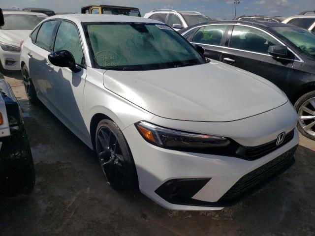 2HGFE2F5XNH533505 - 2022 HONDA CIVIC SPOR 白色 照片 1