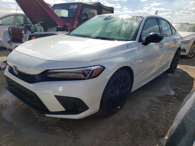 2HGFE2F5XNH533505 - 2022 HONDA CIVIC SPOR 白色 照片 2