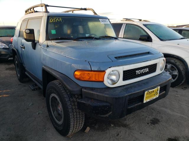 JTEBU4BF3EK191586 - 2014 TOYOTA FJ CRUISER BLUE photo 1