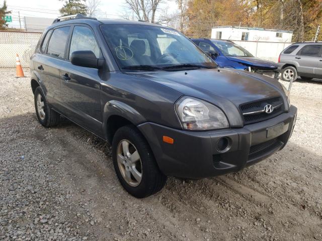 KM8JM12B47U527180 - 2007 HYUNDAI TUCSON GRAY photo 1