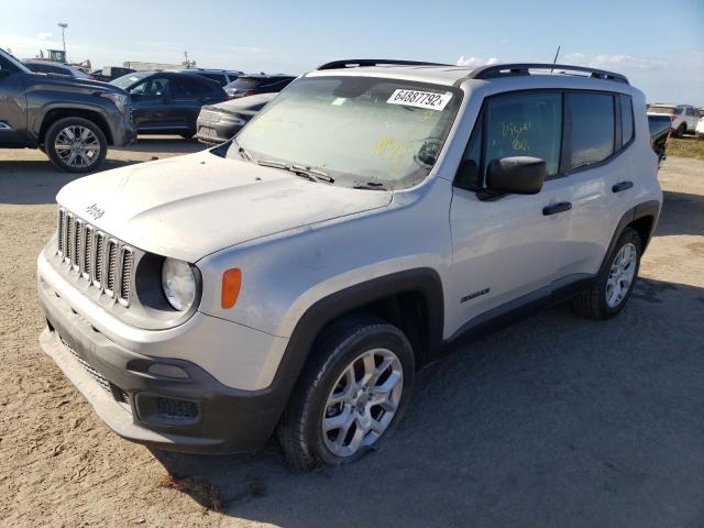 ZACCJBAB1JPJ21506 - 2018 JEEP RENEGADE S Gümüş foto 2