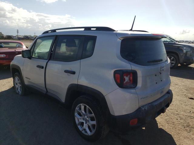 ZACCJBAB1JPJ21506 - 2018 JEEP RENEGADE S Gümüş foto 3