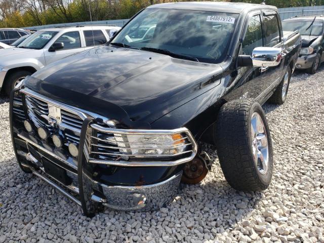 1C6RR7LT6DS547786 - 2013 RAM 1500 SLT BLACK photo 2