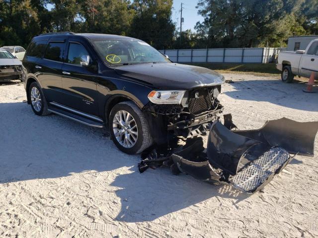 1C4SDHET1EC382690 - 2014 DODGE DURANGO CI BLACK photo 1