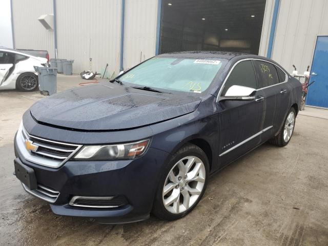 2G1125S35J9172866 - 2018 CHEVROLET IMPALA PRE BLUE photo 2