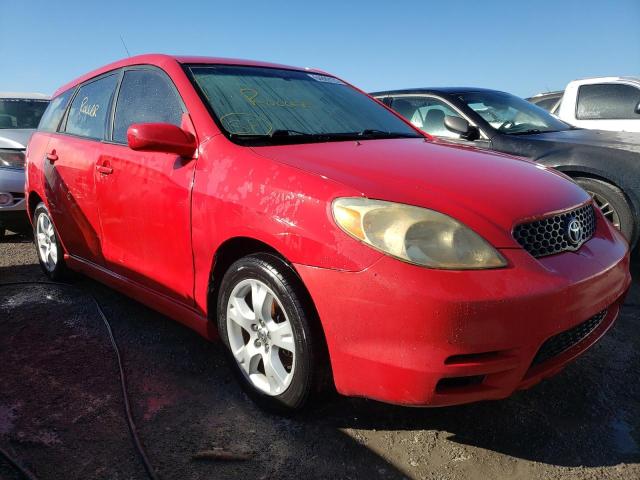 2T1KR32E13C087510 - 2003 TOYOTA MATRIX XR RED photo 1