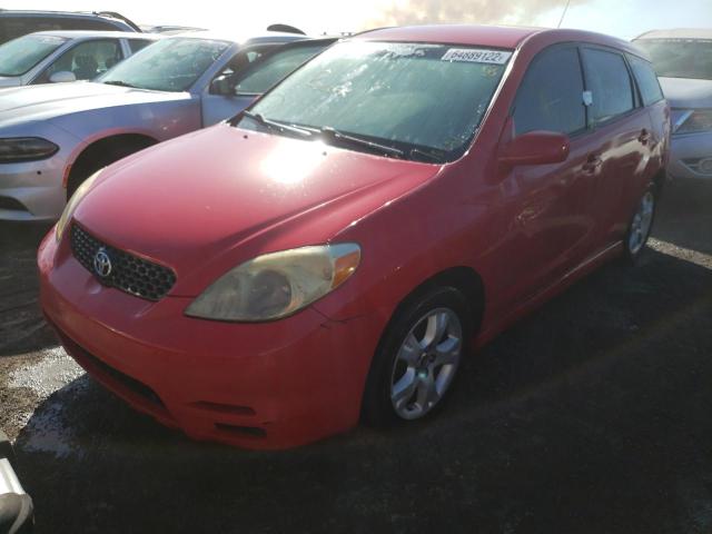 2T1KR32E13C087510 - 2003 TOYOTA MATRIX XR RED photo 2