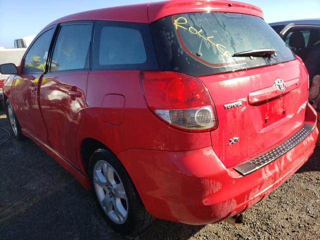 2T1KR32E13C087510 - 2003 TOYOTA MATRIX XR RED photo 3