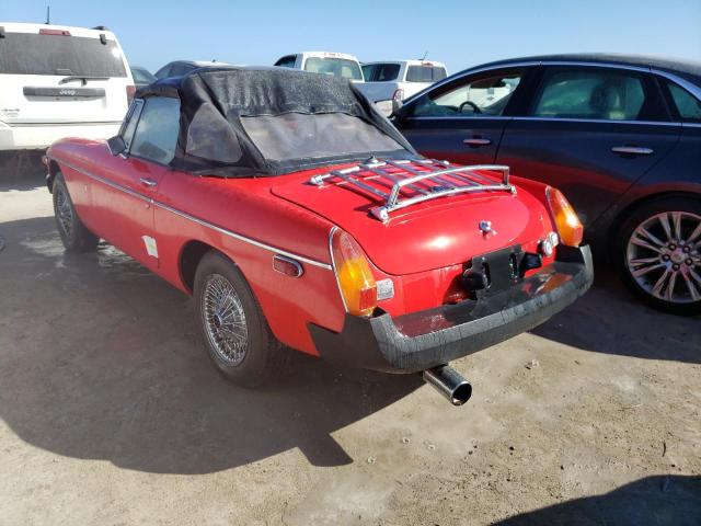 GHN5UH438932G - 1977 MG MGB RED photo 3