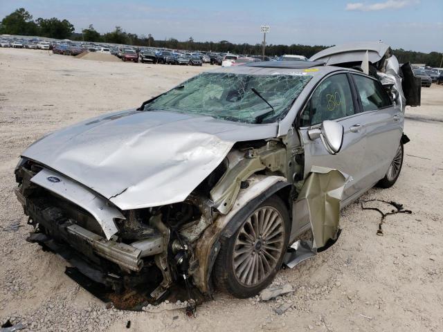 3FA6P0D95GR313396 - 2016 FORD FUSION TIT SILVER photo 2