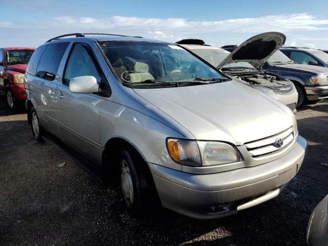 4T3ZF13C21U361115 - 2001 TOYOTA SIENNA LE SILVER photo 1