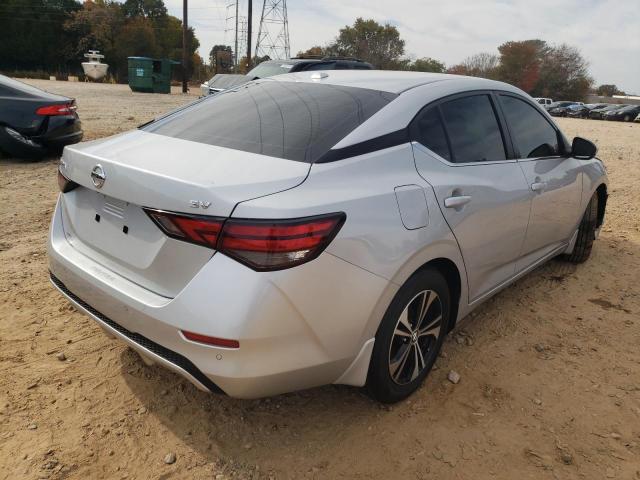 3N1AB8CV8MY266935 - 2021 NISSAN SENTRA SV SILVER photo 4