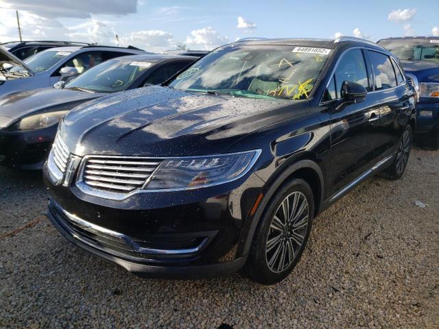 2LMPJ7JP2HBL28434 - 2017 LINCOLN MKX BLACK BLACK photo 2