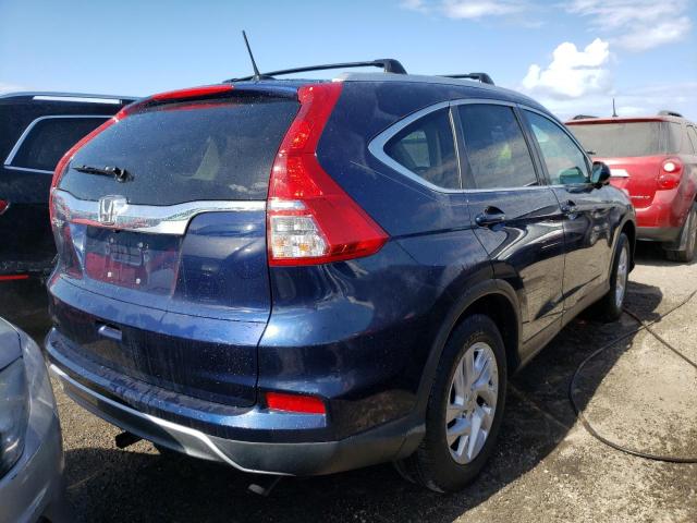 2HKRM3H76FH512808 - 2015 HONDA CR-V EXL BLUE photo 4