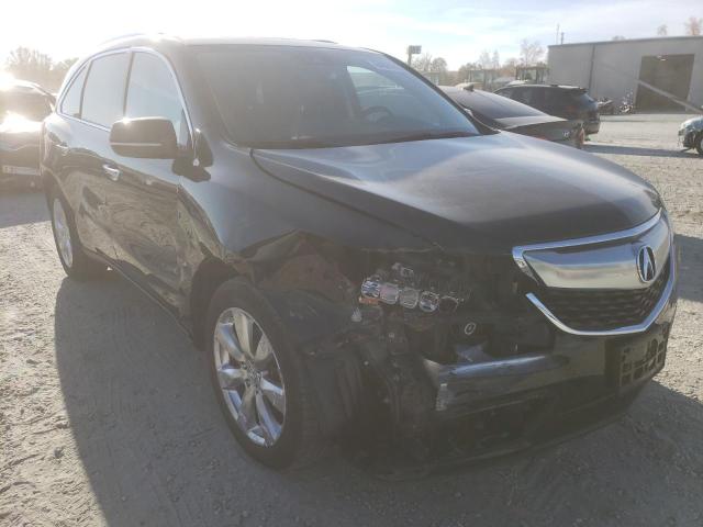 5FRYD4H92GB056355 - 2016 ACURA MDX ADVANC BLACK photo 1