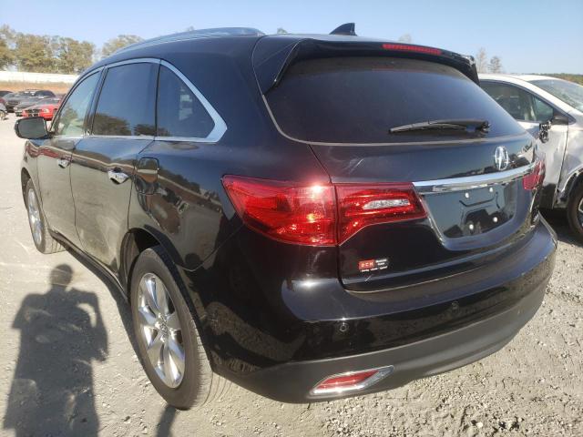 5FRYD4H92GB056355 - 2016 ACURA MDX ADVANC BLACK photo 3