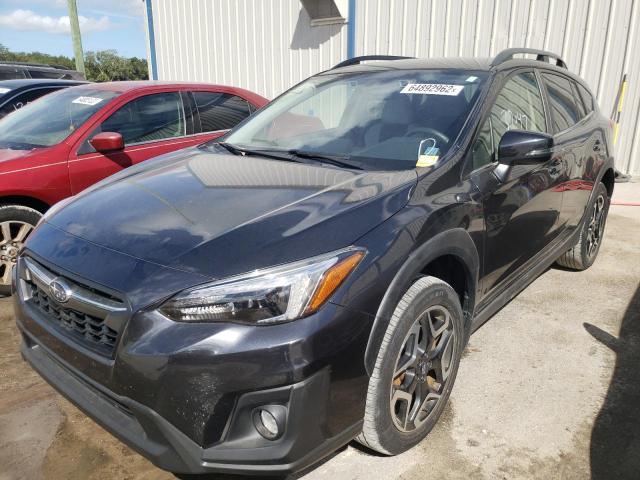 JF2GTAMC7K8303492 - 2019 SUBARU CROSSTREK GRAY photo 2