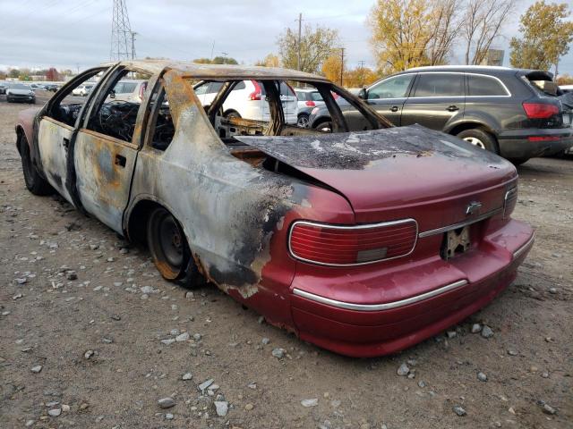 1G1BL52W0SR111105 - 1995 CHEVROLET CAPRICE CL RED photo 3