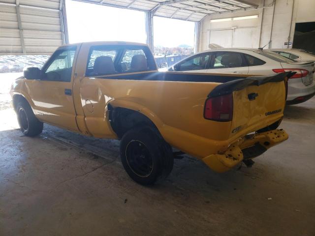 1GCCS14W728246902 - 2002 CHEVROLET S TRUCK S1 YELLOW photo 3