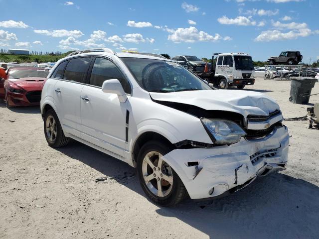 3GNAL3EK4DS540089 - 2013 CHEVROLET CAPTIVA LT WHITE photo 1