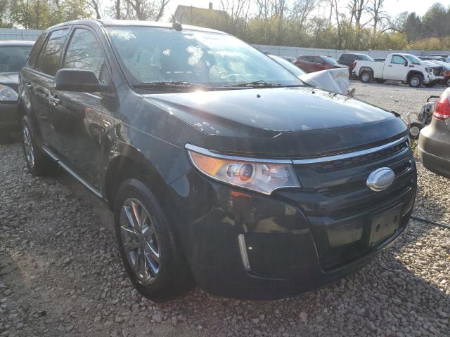 2FMDK4JC6CBA94623 - 2012 FORD EDGE SEL BLACK photo 1