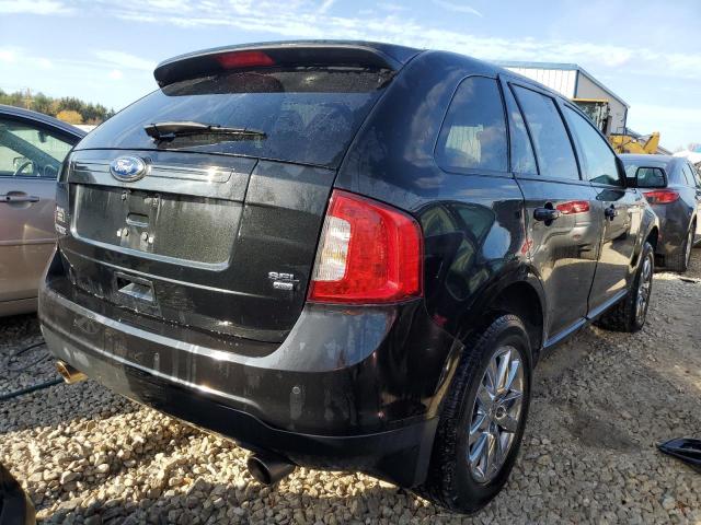 2FMDK4JC6CBA94623 - 2012 FORD EDGE SEL BLACK photo 4