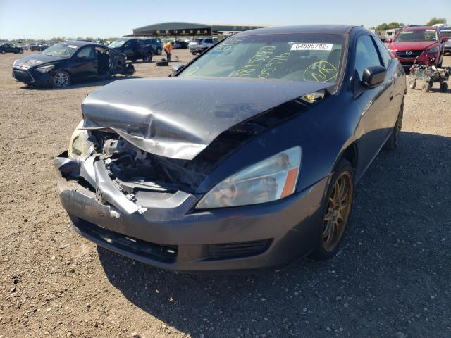 1HGCM82695A005976 - 2005 HONDA ACCORD EX GRAY photo 2